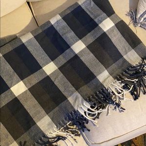 J.Crew Blanket Scarf Buffalo check style